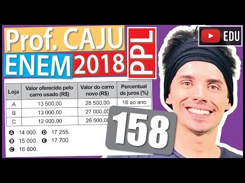 [ENEM 2018 PPL] 158 📓 FINANCIAL MATHEMATICS A young man owns a used car and wants to use it as a