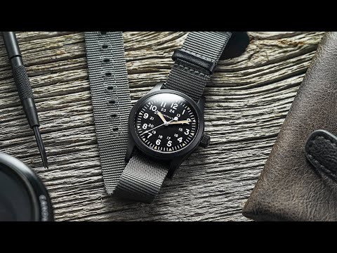 Hamilton Khaki Field Mechanical Black PVD - My Favorite From The Line
