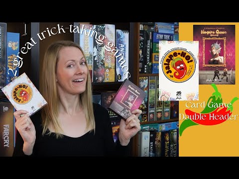 Vampire Queen & Jalape-NO! 2 Fun Trick Taking Card Games