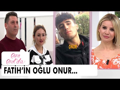 Fatih Bey'in oğlu Onur stüdyoya gelecek mi? - Esra Erol'da 29 Mart 2021