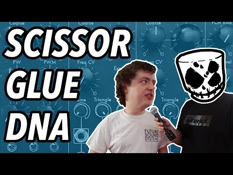 HOW TO GENETIC SCISSOR WITH GLUE + DNA! Future Sound Systems // Superbooth 2019