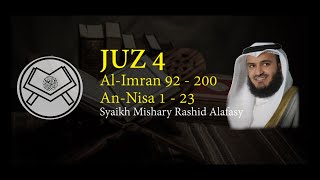 Download lagu Murottal Juz 4 Syaikh Mishary Rashid Alafasy  - arab, latin, & terjemah mp3