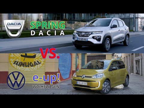 DACIA SPRING vs VW e-up! Skoda Citigo e iV Seat Mii  - best electric cars of 2021 V2