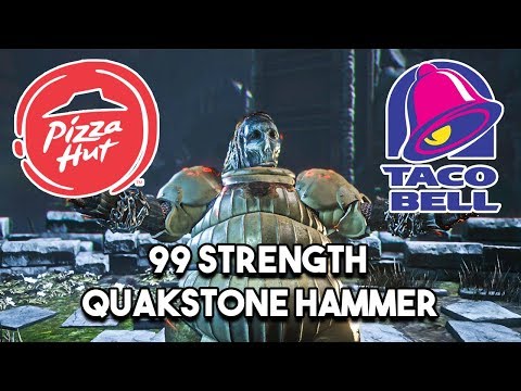 99 Strength Pizza Hut and Taco Bell One-shot Build - Dark Souls 3