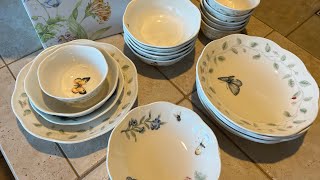 Lenox Butterfly Meadow | #unboxing #lenox #dinnerwear