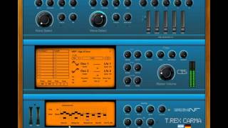 Freeware VST VSTi Plugin Synth 2015 Vol. 14 T.Rex Carmel by Max Project and CPS