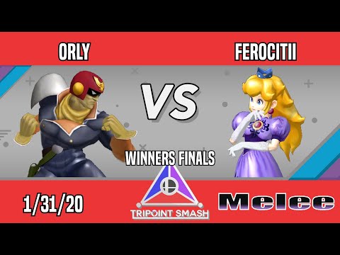 Tripoint Smash 95 - Winners Finals- ORLY(Captain Falcon) Vs. Ferocitii(Peach)