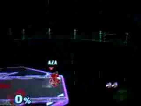 SSBM AZA (Mr.game & watch) vs ALD (falco)