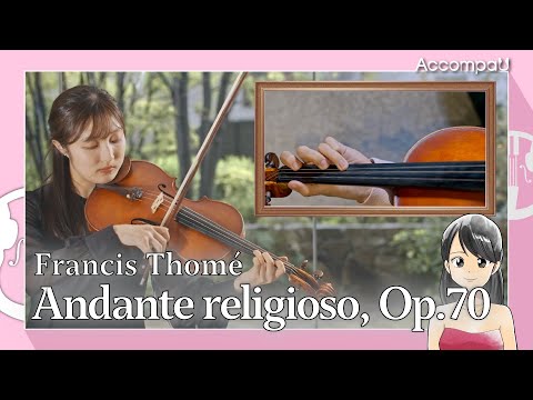 Andante religioso, Op.70 | F.Thomé【Practice Version】