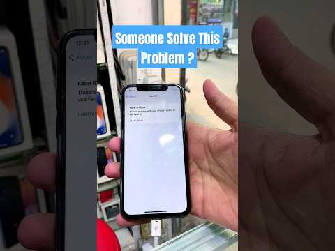 Somebody There Who,s Solve Face ID Problem ?