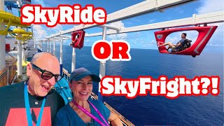 Carnival Vista Sea Day Vlog – Diamond Lunch, SkyRide, Ropes Course & Elegant Night Fun!