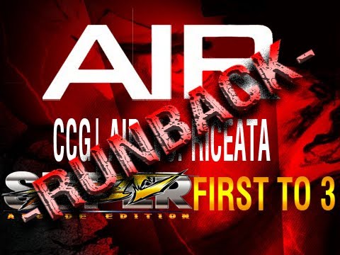 SSF4AE: 2012 Runback FT3 Air (Ryu) vs Riceata (Blanka)