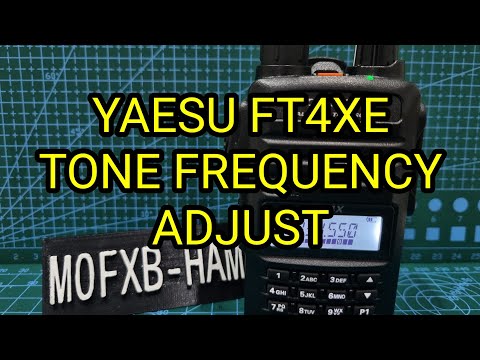 YAESU FT4XE Tone Frequency - Transmit /Receive