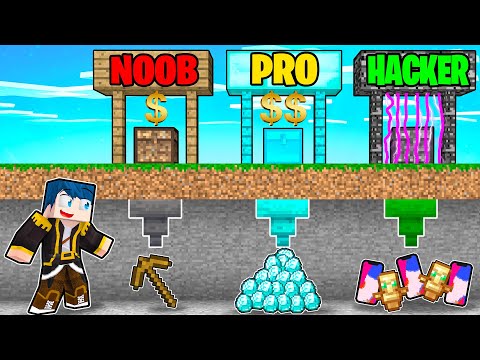 BUCO NOOB VS BUCO PRO VS BUCO HACKER! - MINECRAFT