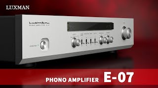 Video LUXMAN E-07