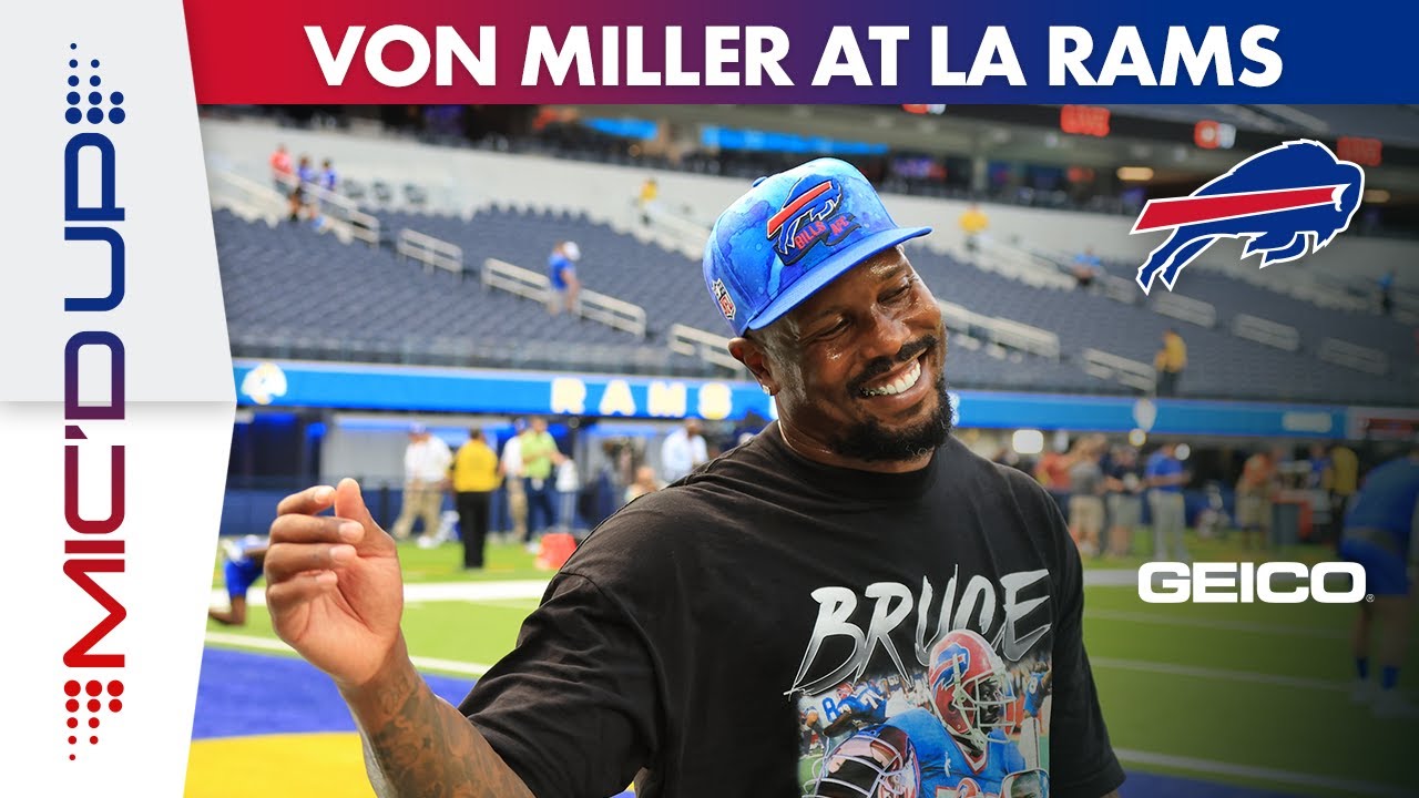 Von Miller Mic'd Up In Bills Big Win Over The Los Angeles Rams! | Buffalo Bills