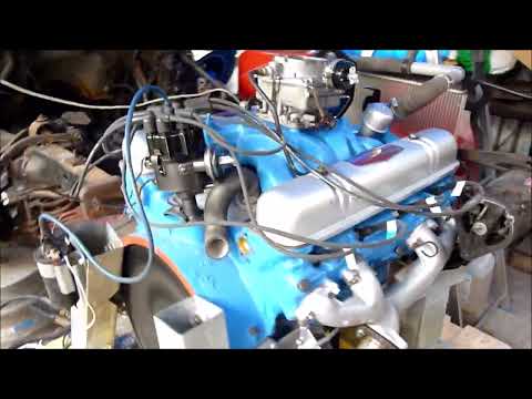 BUICK  Super 1955 - Fireball V8 - NAILHEAD 322 CI - RESTART  after RESTORATION  of the Engine