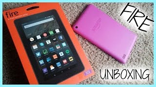 UNBOXING/Fire Tablet, 7" Display, 8 GB