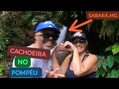CACHOEIRA NO POMPÉU SABARÁ MINAS GERAIS 