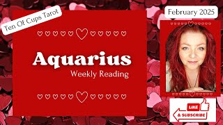 Aquarius Tarot -&quot;Recovering From Old Patterns&quot;| February 2025