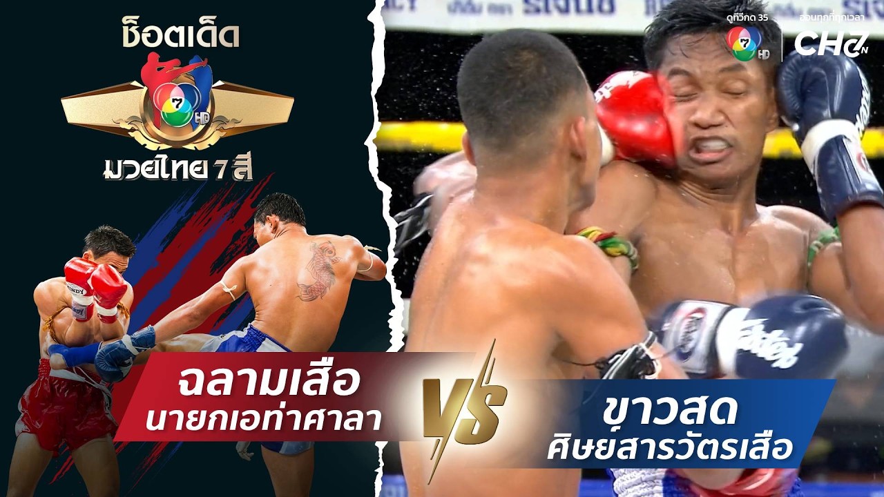 ฉลามเสือ นายกเอท่าศาลา vs ขาวสด ศิษย์สารวัตรเสือ | ช?