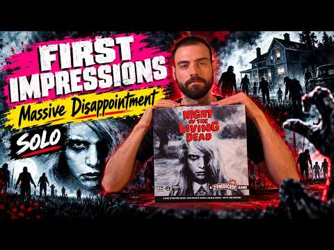 Night of the Living Dead | Solo First Impressions | A Zombicide Disappointment