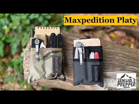 @SensiblePrepper - "New Maxpedition Platy EDC Pocket Organizer Review"