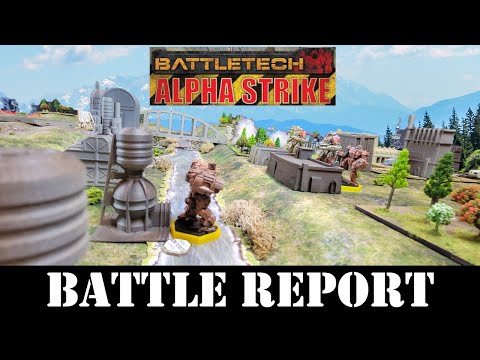 9. Battle of Willowham | BattleTech Alpha Strike Battle Report | Tamar Rising Chaos Campaign
