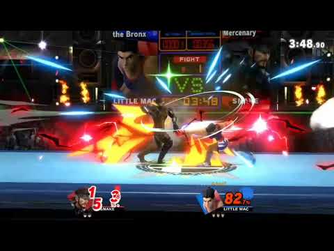 Smash Ultimate - Little Mac Vs Snake