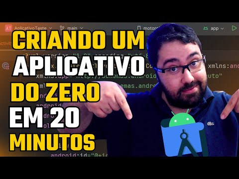 ANDROID STUDIO COMO CRIAR UM APLICATIVO DO ZERO EM 20 MINUTOS