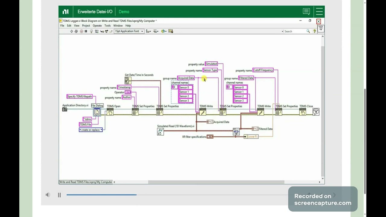 Core 1 Read TDMS Files