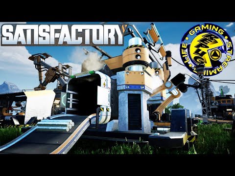 Satisfactory First 40 mins Multiplayer Let's Play [ RePuG Satisfactory 1]