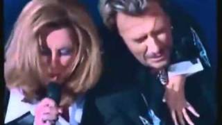 Johnny Hallyday et Lara Fabian _ Requiem Pour Un Fou - 3D HD