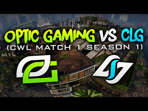Black Ops 3 CWL - Match 1 Season 1 - OpTic vs. CLG
