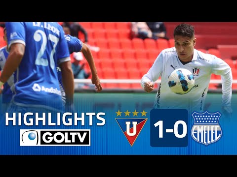 Liga de Quito 1 - 0 Emelec | GOLES | Liga Pro Ecuador
