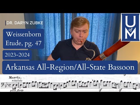 Arkansas Senior High All-Region/All-State, Bassoon, 2023-2024, Weissenborn, page 47 (Marcia) - ASBOA