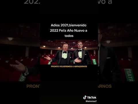 Adiós 2021. Bienvenido 2022. Feliz año nuevo a todos. Los Morancos.