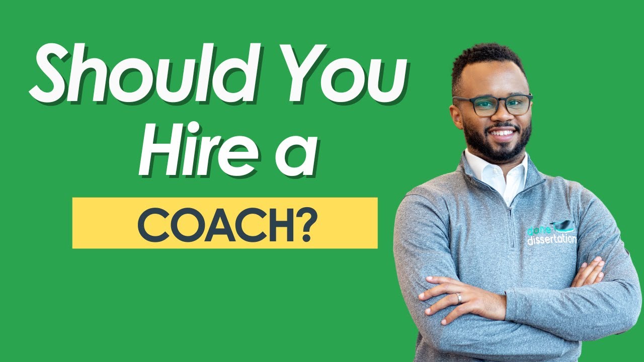 Should You Hire a Dissertation Coach? 3 Signs It's Time