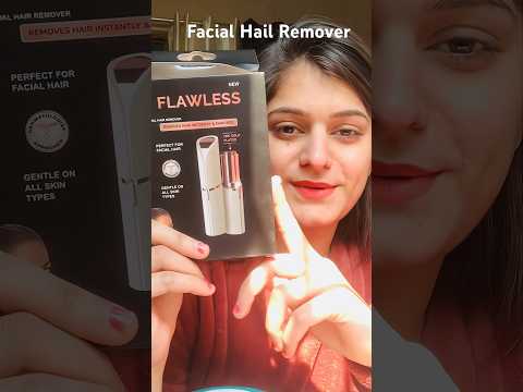 Flawless facial hair remover review 👀 // #shuvi21 #review #meeshofinds #facialhairremovalforwomen