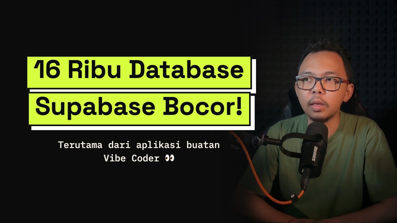 16 Ribu Database Supabase Bocor