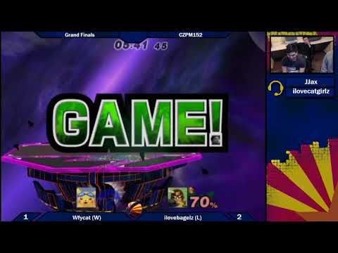CZPM152 (Don't Watch this) Grand Finals: Wfycat (Pikachu) vs Ilovebagelz (Falcon)