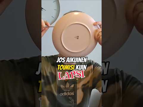 Jos aikuinen toimisi kuten lapsi 😂😂