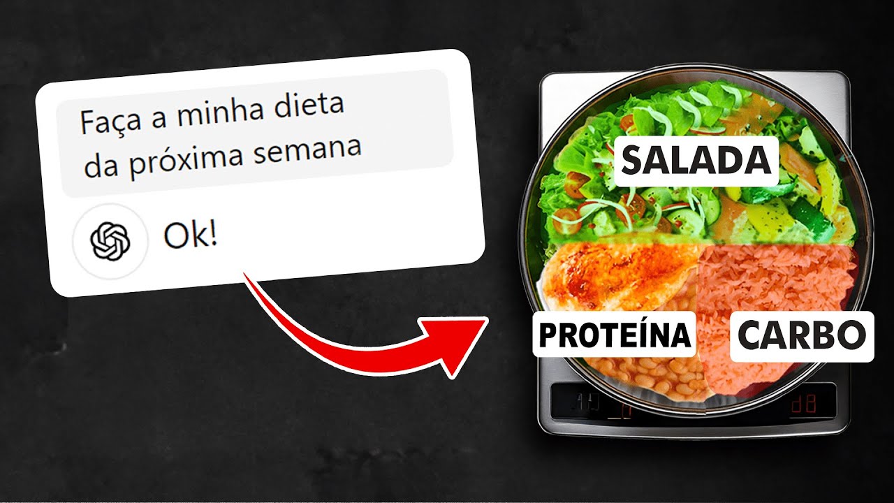 Criei minha própria NUTRICIONISTA usando IA