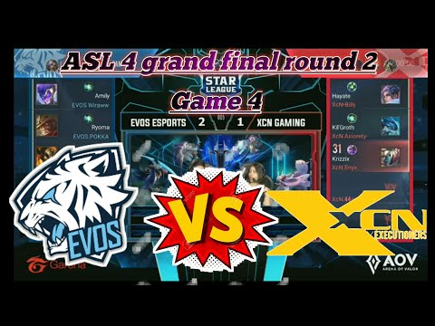 Evos Esports Vs XCN Gaming Game 4 ASL 4 final round 2