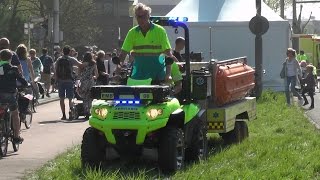A1 EMS08 QUAD Ambulance met spoed tijdens Marathon Rotterdam 2017! #572
