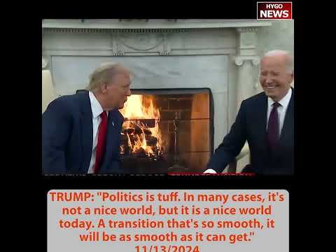 Historic meeting: A glowing Biden happily welcomed Trump; Obama met Trump 2016