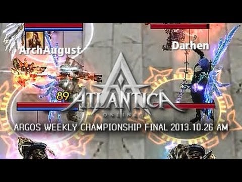 Argos Weekly 2013.10.26 AM Final: ArchAugust vs. Darhen - Atlantica Online