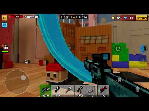 Playing some pixel gun 3D