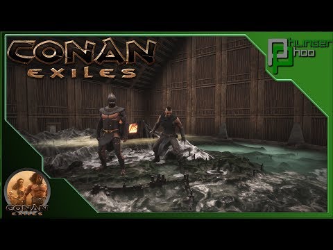 Conan Exiles 18 - MAP ROOM AND RESCUING CHEESE