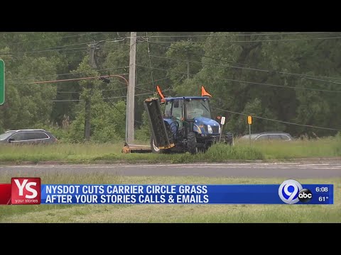 vGrass cut at Carrier Circle in DeWitt